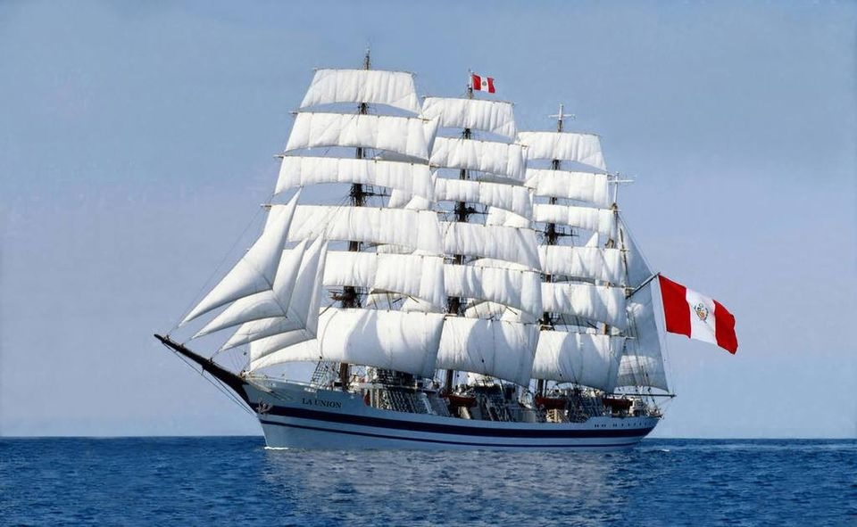 Llegada al Callao del velero Unión – JUE, 3 NOV. 2016